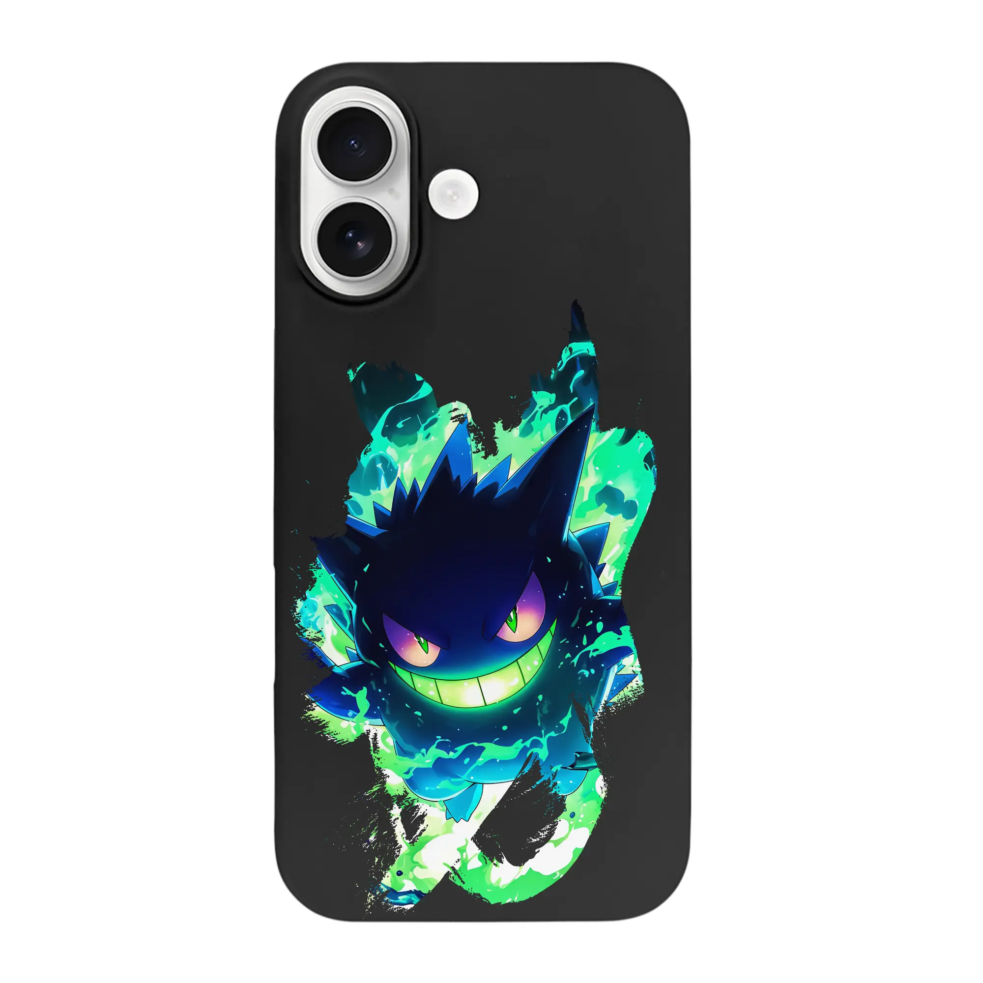 ポケモン グッズ,ゲンガー - iPhone 17 シリーズ シリコンケース 薄型 耐衝撃 指紋防止 ソフトタッチカバー 精密フィット 傷防止 保護ケース iPhone 17/17 Air/17 Pro/17 Pro Max 対応